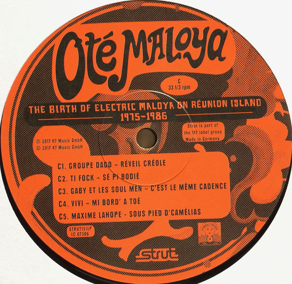 Various - Oté Maloya (The Birth Of Electric Maloya On Reunion Island 1975-1986) | Mint (M) Mint (M)--Music History