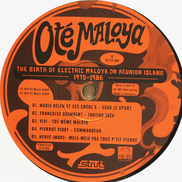 Various - Oté Maloya (The Birth Of Electric Maloya On Reunion Island 1975-1986) | Mint (M) Mint (M)--Music History