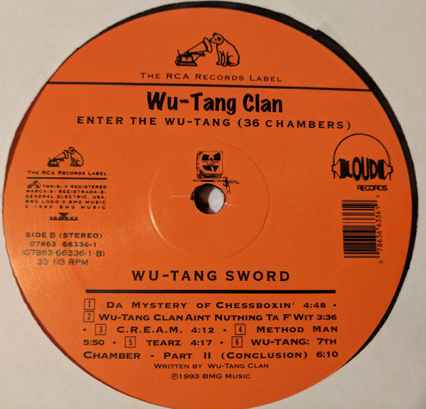 Wu-Tang Clan - Enter The Wu-Tang (36 Chambers) (VINYL) | Mint (M) Mint (M)-Music History