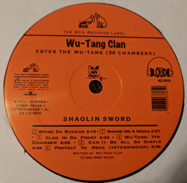 Wu-Tang Clan - Enter The Wu-Tang (36 Chambers) (VINYL) | Mint (M) Mint (M)-Music History