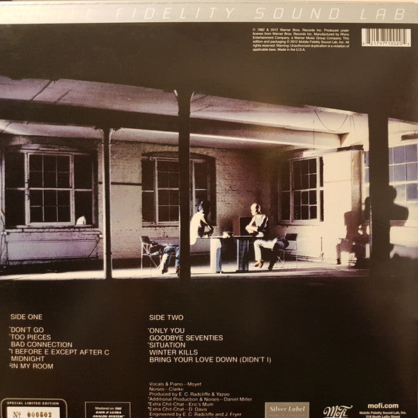 Yazoo - Upstairs At Eric's (MFSL VINYL) | Mint (M) Mint (M)-Music History
