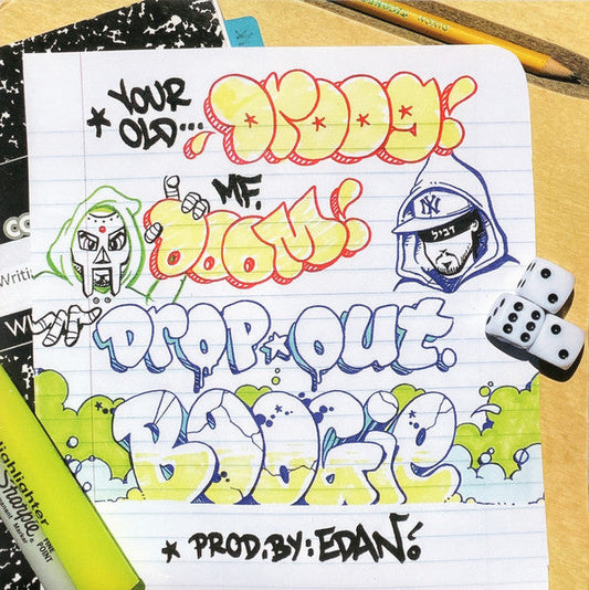 Your Old Droog, MF Doom - Dropout Boogie *7"* | Mint (M) Mint (M)-Music History