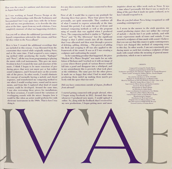 Nova +4 | Mint (M) Mint (M)-Music History