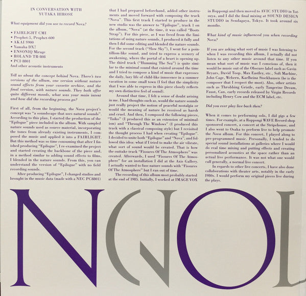 Nova +4 | Mint (M) Mint (M)-Music History
