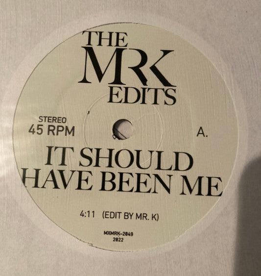 It Should Have Been Me / Brand New Lover (7" VINYL) | Mint (M) Generic-Music History